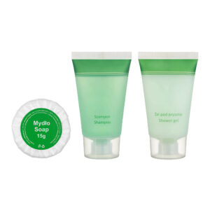 GREEN Mydełko 15g + Szampon 30ml + Żel 30ml