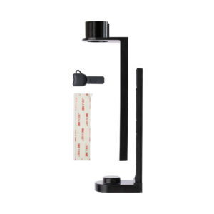 Uchwyt samoprzylepny do dozownika PRIJA/Osmè  – czarny ABS